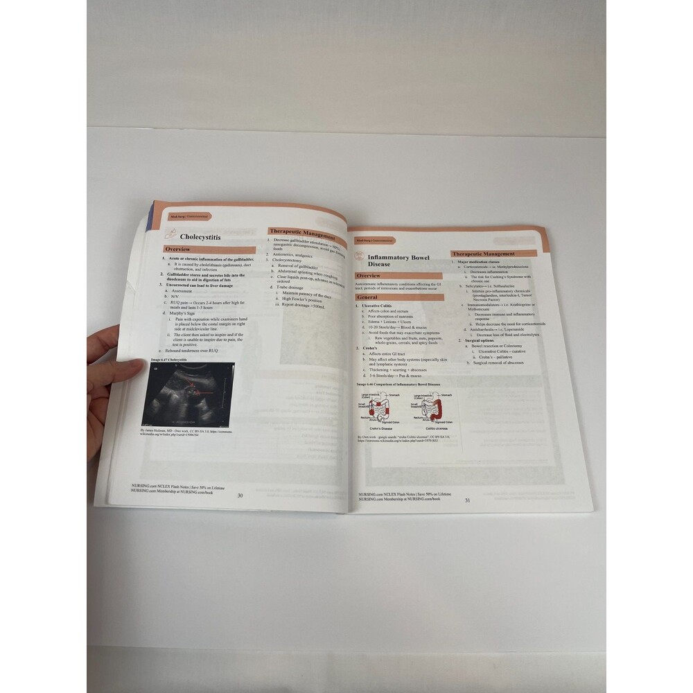 NCLEX Flash Notes: 77 Essential Nursing Topics for NCLEX Success Study Guide - Picture 14 of 16